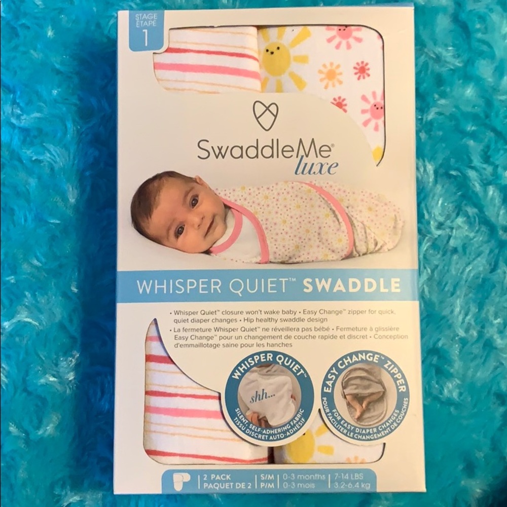 Swaddle me luxe 2 pack